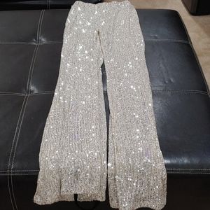 Disco ball bell bottoms by Fashion Nova